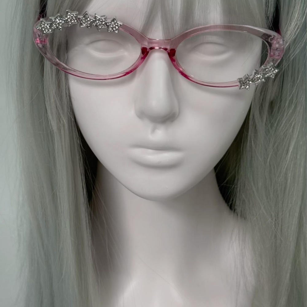 Y2K Star Rhinestone Cat Eye De - Sunglasses Cat Eye 评论和价格