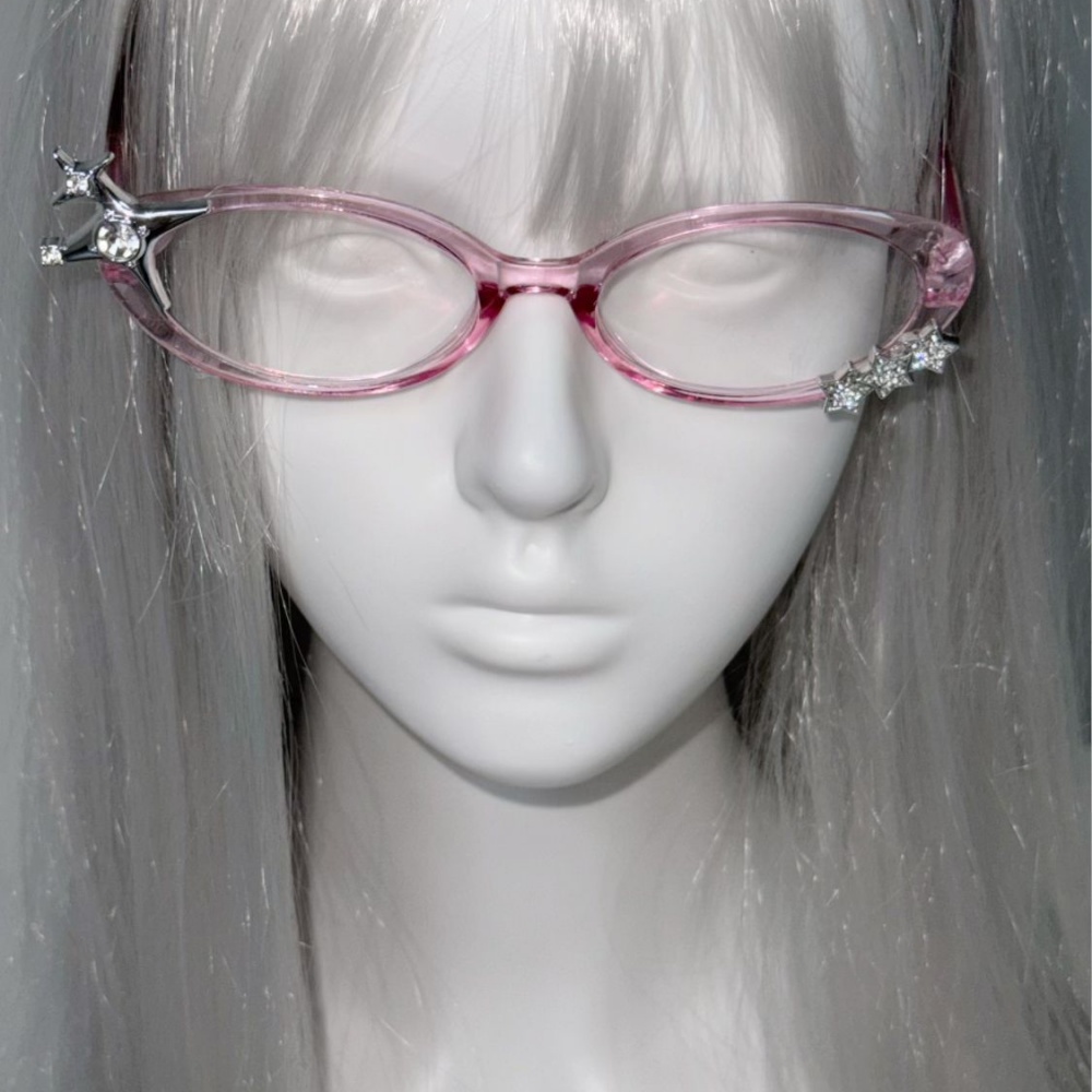Y2K Star Rhinestone Cat Eye De - Sunglasses Cat Eye 评论和价格